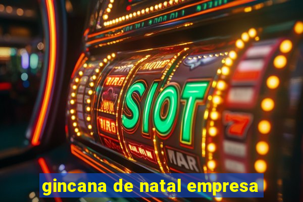 gincana de natal empresa